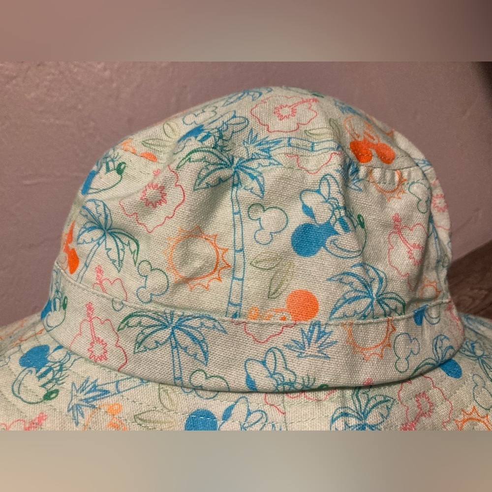 Disneys Mickey & Minnie Mouse blue Bucket Hat - Picture 5 of 8